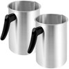 FUNSUEI 2 Packs Candle Making Pouring Pot, 4 Pounds Wax