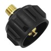 MENSI Propane Gas Cylinder QCC Type Adapter with 1/4" Male