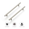 Ravinte 10 Pack 10 Inch Cabinet Handles Brushed Nickel Stainless