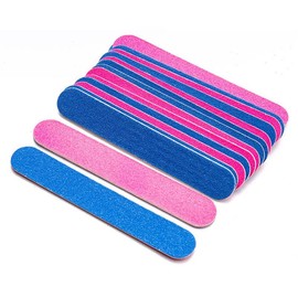 100 Pieces 2.0 inches (5 cm) Portable Disposable Nail File, Nail Polisher, Double-Sided Use, Nail Polisher, Nail Polisher, Grit, Buffer, Nail File, Nail Repair Tool, Nail Polishing, Nursing, Children,