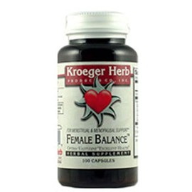 Kroeger Herb Products Kroeger Herb Female Balance 100 cap ( Multi-Pack)