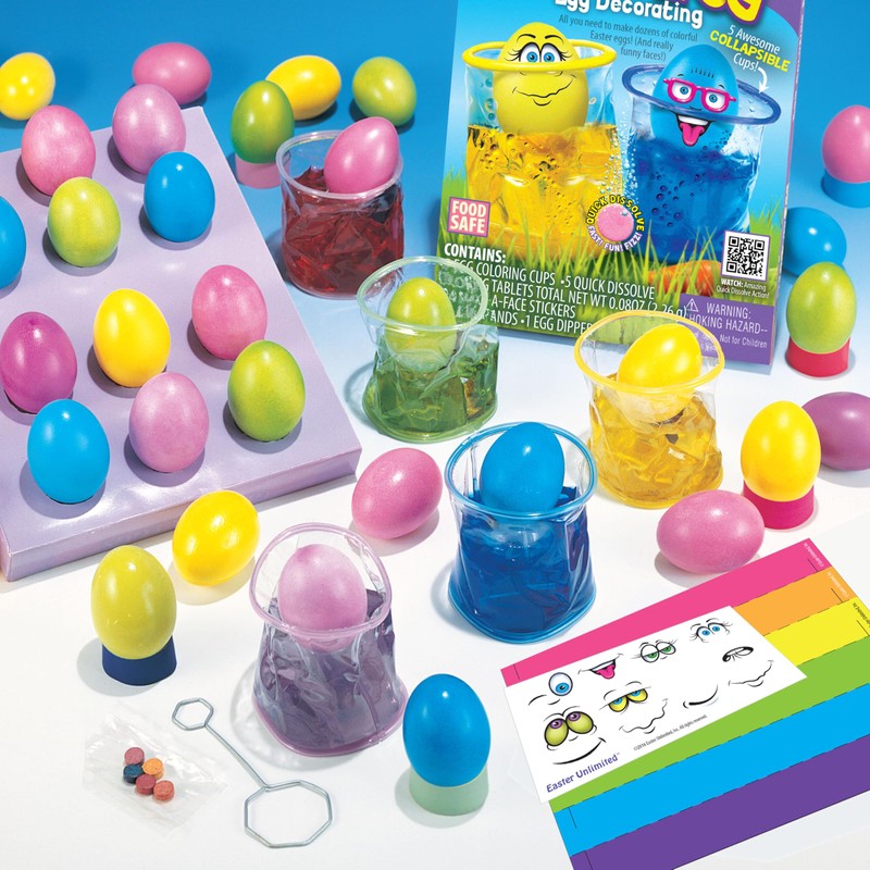 Easter Unlimited Dunk An Egg Coloring Kit