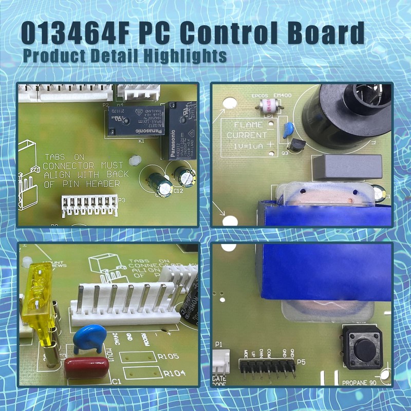 XHEIN 013464F PC Control Board & 013640F LCD Displa Compatible