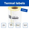 MDlabels White thermal labels on a roll (label size: 100