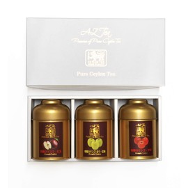 Apple Tea Gift AZ Tea Miraculous Apple Tea in 3 Cans / Premium Brand of Sri Lanka Presidential Office and Embassy of Sri Lanka in Japan Made with Premium Tea Leaves and Natural Ingredients