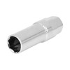 X AUTOHAUX 2 Pcs Chrome 7 Spline Wheel Lug Nut