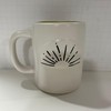 Rae Dunn HAPPINESS Mug - yellow inside - Ceramic