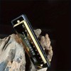 10 Holes Harmonica, 1 Count Alloy C Key Harmonica, Musical
