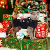 DOGGYZSTYLE Christmas Dog Sweaters Xmas Pet Outfit Clothes Cute Black