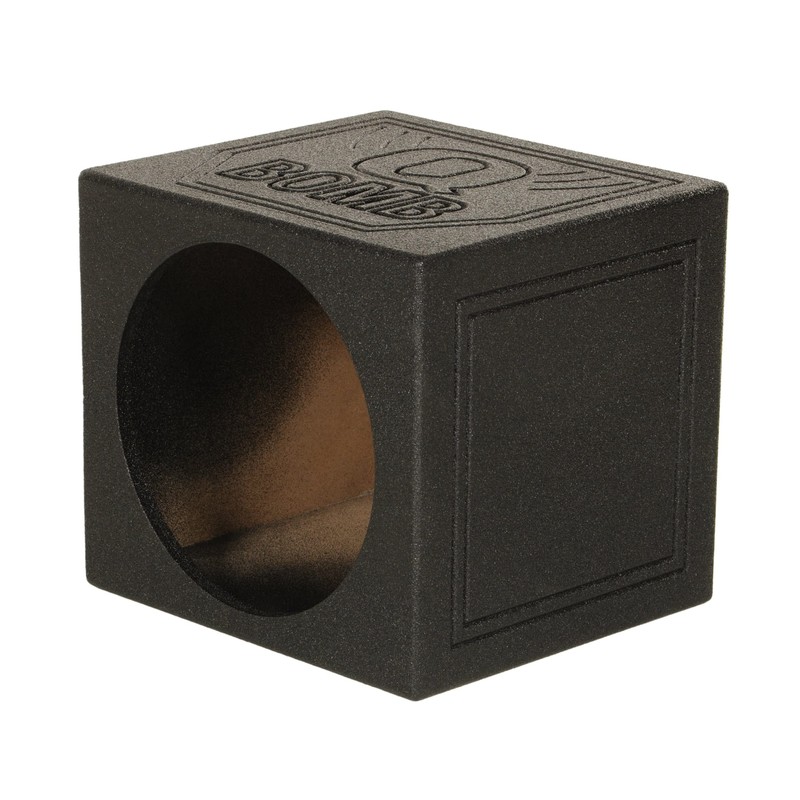 QPower 12 Inch Single Sealed Subwoofer Enclosure, Car Audio Sub