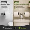 Funny Weightlifting Toilet Paper Holder for Bathroom Decor – Fitness-Themed