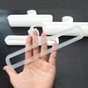 50Pcs Tea Towel Hangers for Retail Display, 7.7" L Plastic