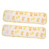 IWOWHERO 2pcs Cotton Bellyband Belly Belt Newborn Bibs Belly Protection