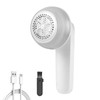 NIUAWASA 400mAh Battery Operated Lint Remover Clothes Fuzz Fabric Shaver