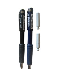 Pentel Twist-Erase III Mechanical Pencil, 0.9 mm, Blue + Black Barrel PENQE519C
