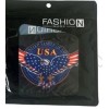Fashion Unisex Cotton Printed USA / Eagle Face Masks -
