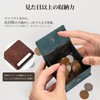 Men's Small Coin Purse, Genuine Leather, Pueblo Leather, 35-Coin Capacity,