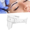 Eyebrow Ruler, Microblading Ruler Portable for Makeup (Nose Bridge Ruler