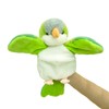 RLOMUTE Parrot Hand Puppet Monk Parrot Plush Cute Funny Cuddly