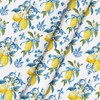 Artoid Mode Blue Lemon Iris Summer Table Cloth, Round 140