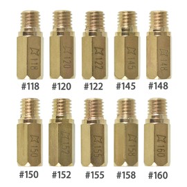 10PCS of the Main Jet Replacement for OKO Carb Carburetor Available Size 118 120 122 145 148 150 152 155 158 160