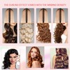 JIEYUCHU Curlers Curls Without Heat, DIY Curlers Overnight Set, Manual