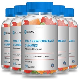 akodi Size MD Plus - Size MD+ Gummy Formula (5 Pack, 300 Gummies)