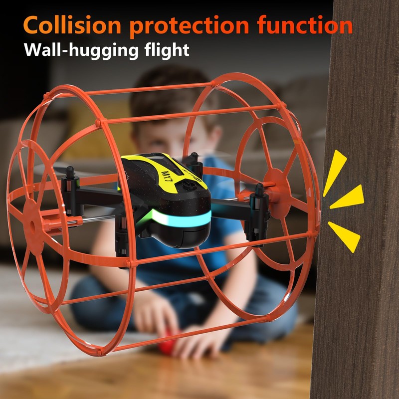 Morlyrctooy M17 Drone Mini RC Quadcopter for Beginners with Headless