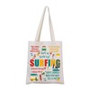 MNIGIU Surfer Gift Surfing Life Tote Bag Surfing Lovers Gift