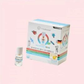 Vitabalm 비타바움 멀티비타민 틴즈 플러스 브이 컴플렉스15 (10mlx30병) 멀티비타민틴즈플러스브이컴플렉스15 4746919 Vita Baum Multivitamin Tins Plus V Complex 15 (10ml x 30 bottles)
