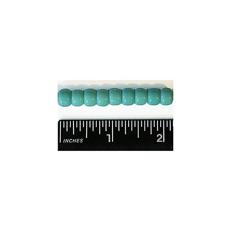 Electric Blue NIGHTGLOW Glow in The Dark Crow Beads Pony
