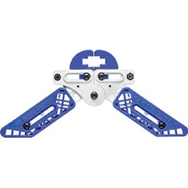 Pine Ridge Archery unisex adult Kwik Stand Bow Support, White/Blue, Universal US