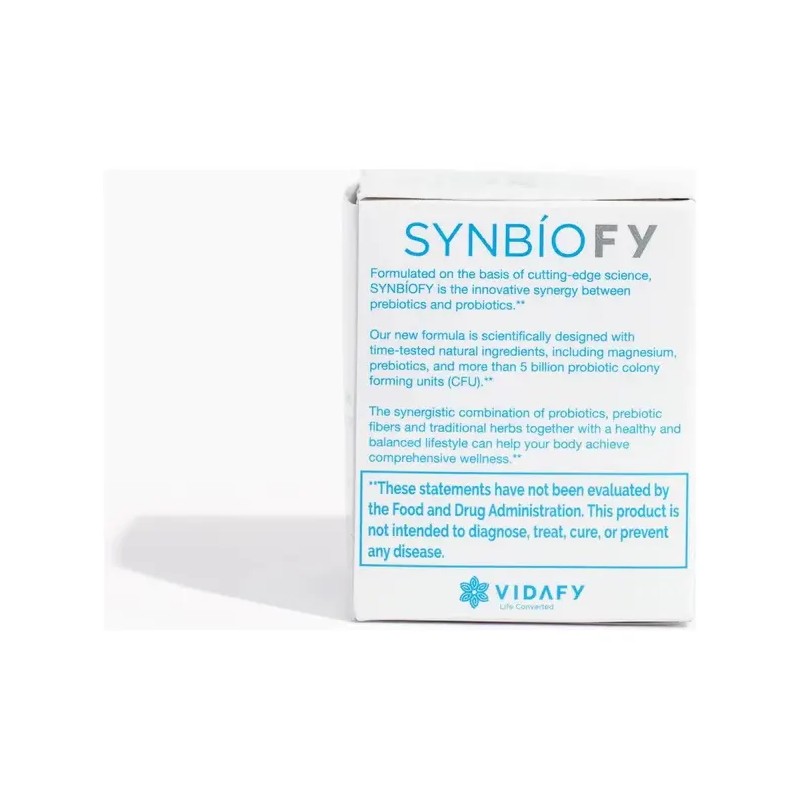 Synbiofy Limpieza Intestinal Desintoxicacion Integral Vidafy