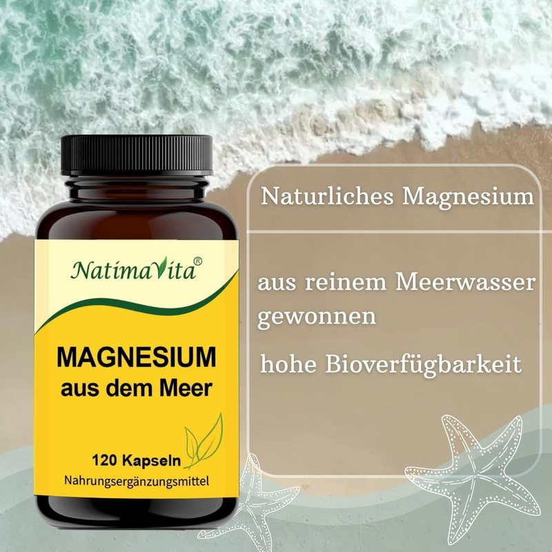 Magnesium aus dem Meer - natürlich - vegan - 120