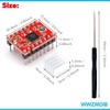 WWZMDiB A4988 Stepper Motor Drive with Heat Sink for Arduino,