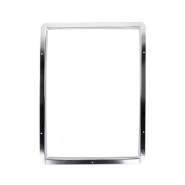 Camco Recess Mounting Kit for Olympian Wave 6 Heaters | Mounts Vertically or Horizontally | Chrome (57692)