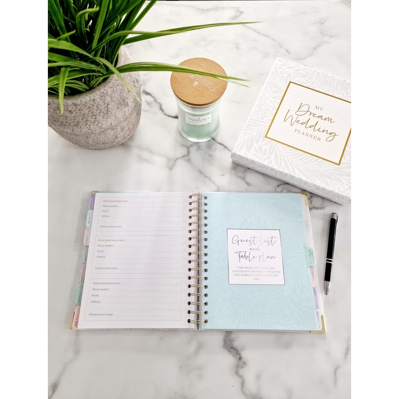 Award Winning Luxury White and Gold UK Wedding Planner Engagement