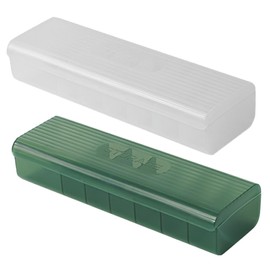 SHOWERORO 2Pcs Cord Organizer Box for Desk Electronics Storage Multi Compartment Cable Management Case for Charging Cords and Power Wires Portable Cable Concealer Bin with Quick