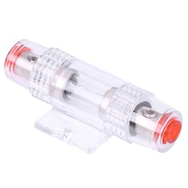 Car Audio AGU Fuse Holder Block 8 Gauge Wire with 4Pcs 60Amp Fuse Stereo Audio Protection for Vehicle