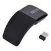 Dpofirs 2.4GHz Foldable Arc Touch Mouse Mice USB Receiver for