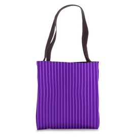 Classic, Purple, Striped Design Pattern Tote Bag