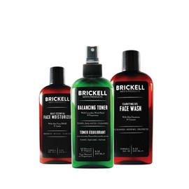 Brickell Men's Daily Face Cleanse Routine for Oily Skin Scented