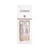 KISS imPRESS Press-On Manicure, Nail Kit, PureFit Technology, Short Press-On
