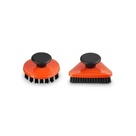 Le Creuset Set of 2 Cleaning Brushes, Flame