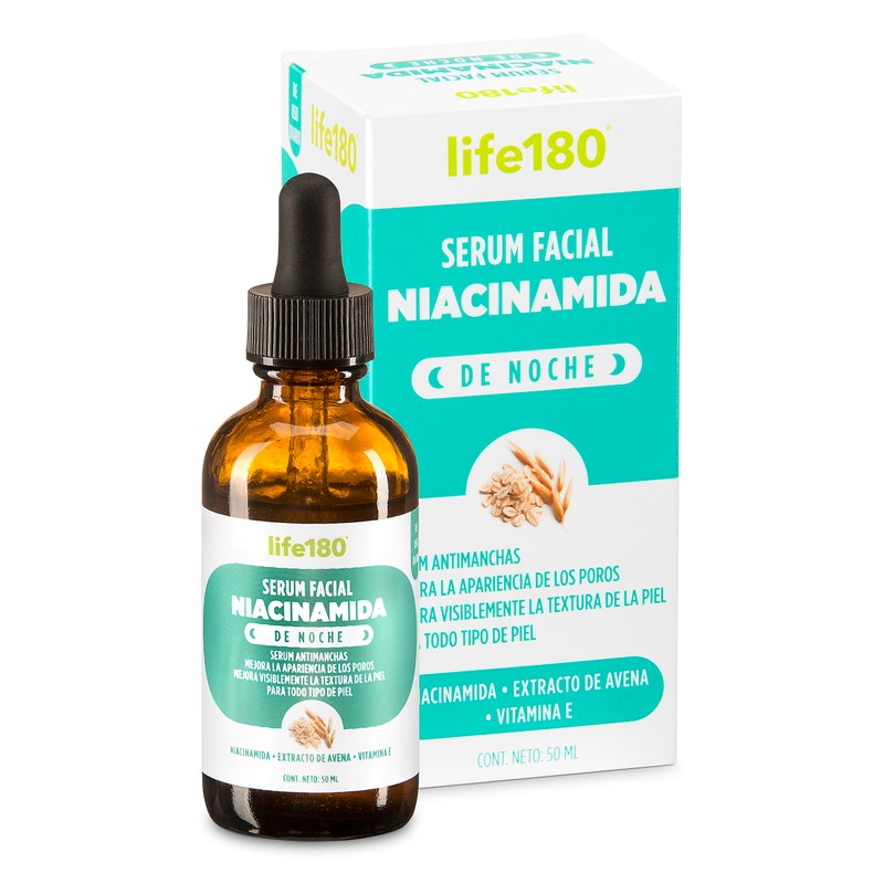 Serum Niacinamida Facial Life180 de 50ml Suero Cuidado de la