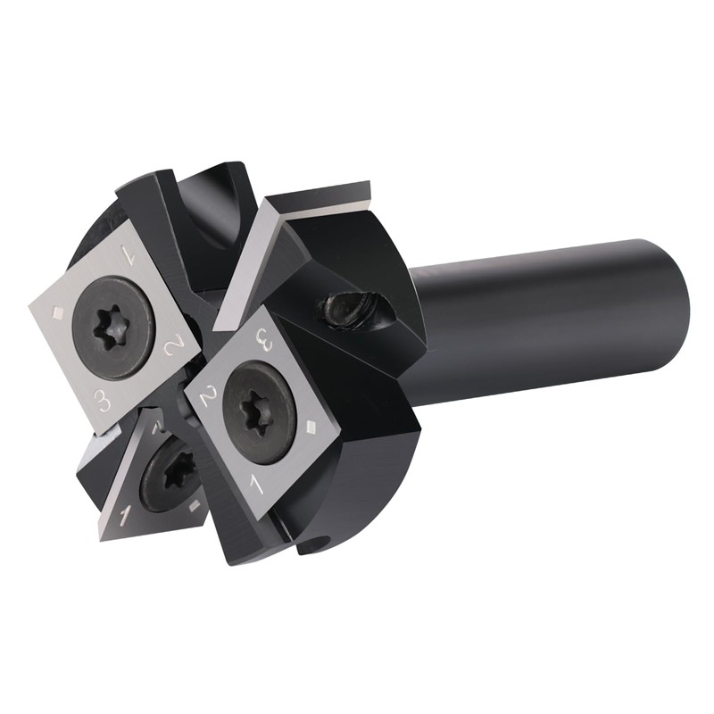 BALUGAEA CNC Spoilboard Surfacing Router Bits 1/2'' Shank, 1-1/2'' Diameter