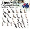 25 Piece Presser Foot Set, Sewing Presser Foot Set for