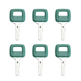 Newyuan Pack of 6 Ignition Keys 11039228 17225331 ELI80-0091 Replacement for Volvo Loader/Trucks, Clark-Michigan Articulated Heavy Equipment Laser Plant Key