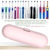 HORNORM Electric Toothbrush Travel Case for Oral-B Toothbrushes & 6Pcs