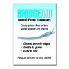 BridgeAid Dental Floss Threaders - Buy 5 Packs of 50/Pack,
